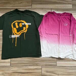 Fashion Nova and Ivory Ella casual tops sz lg